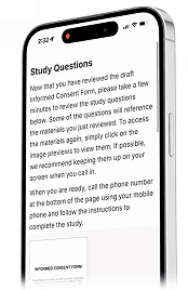 Collect voice responses via phone
